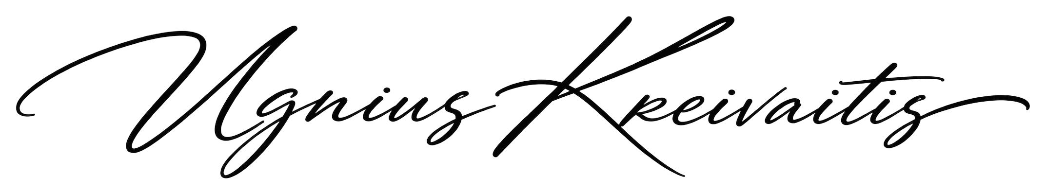 ugnius kreivaitis signature transparent